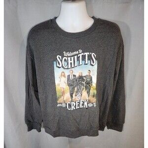 Brand New Schitt's Creek Women's Sweatshirt Pullover Long sleeve Graphic Size XL